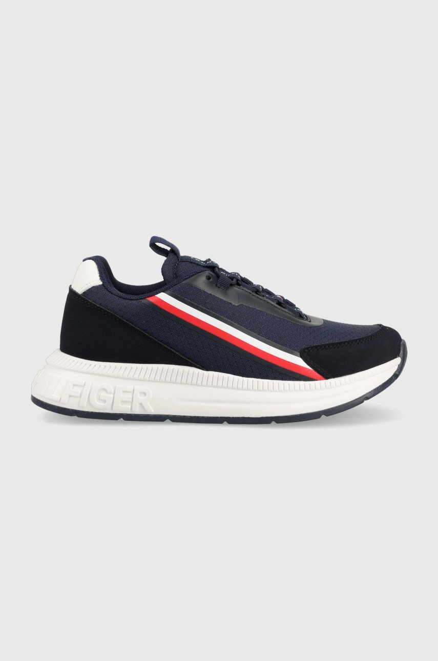

Детски маратонки Tommy Hilfiger в тъмносиньо, Тъмносин