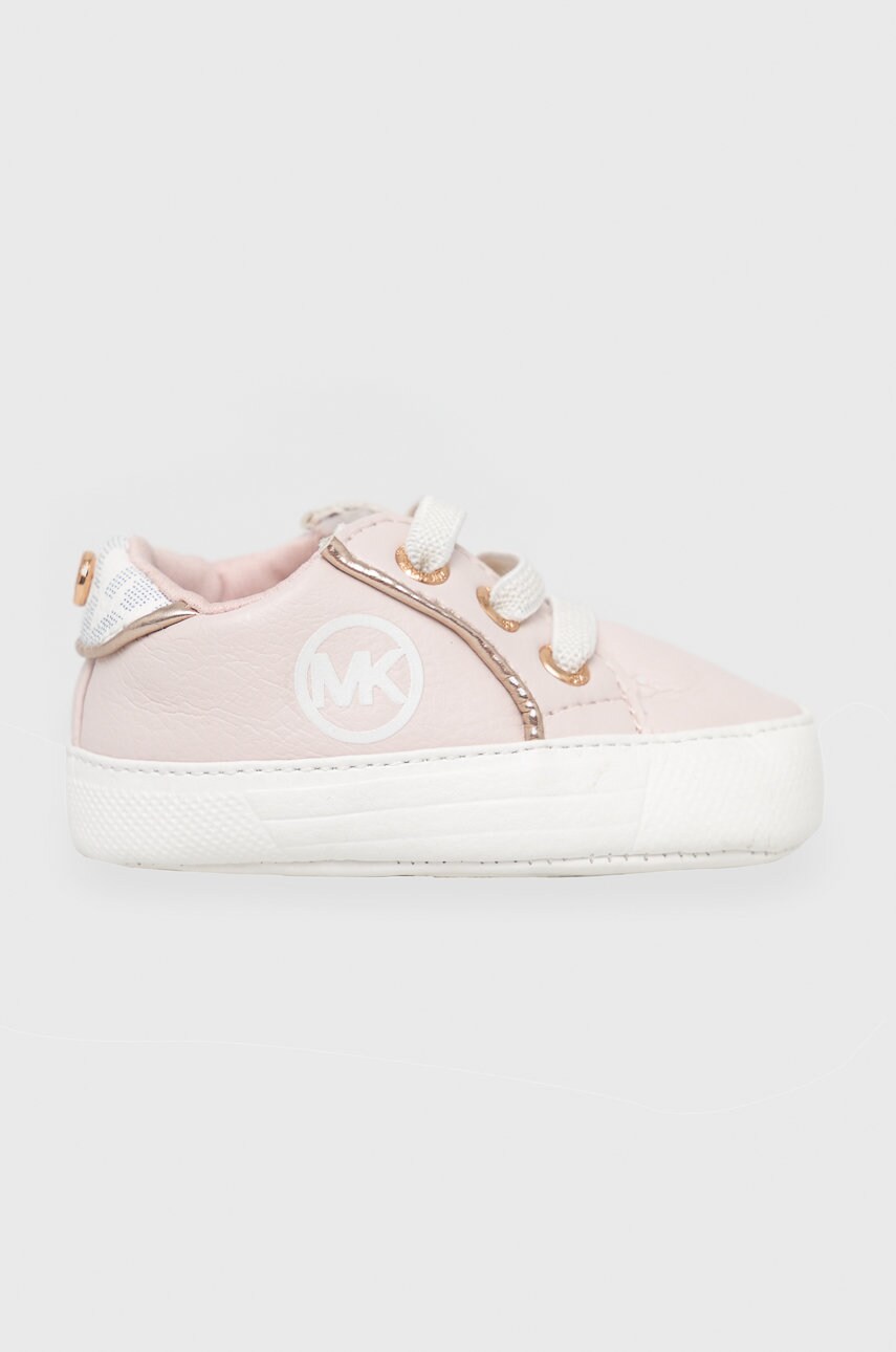 

Бебешки обувки Michael Kors в розово, Розов