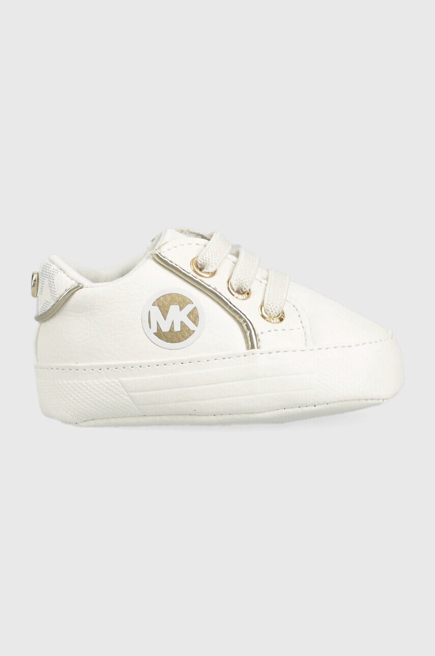 Michael kors pantofi pentru bebelusi culoarea alb