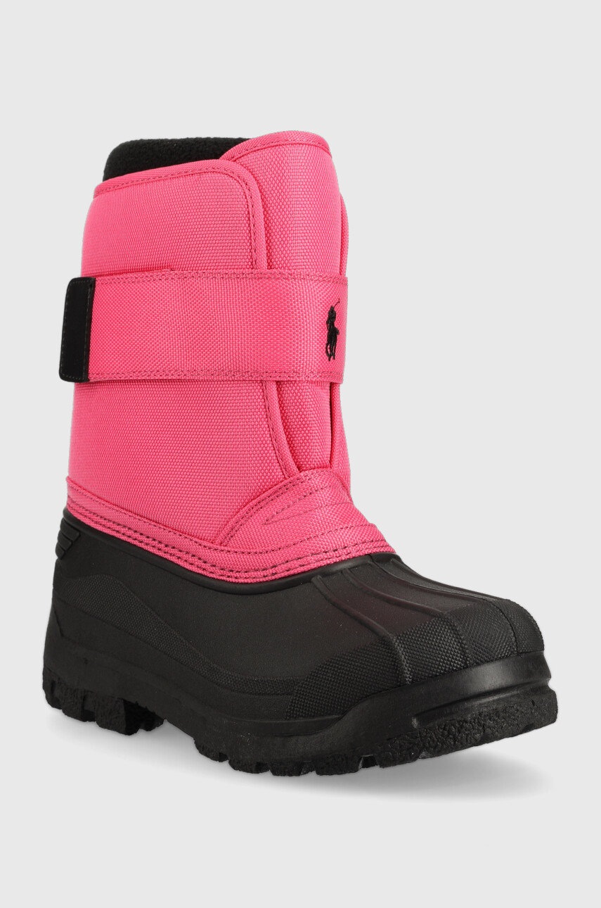 Дитячі чоботи Polo Ralph Lauren колір рожевий в Днепрі Дитячі чоботи Polo Ralph Lauren колір рожевий в Днепрі