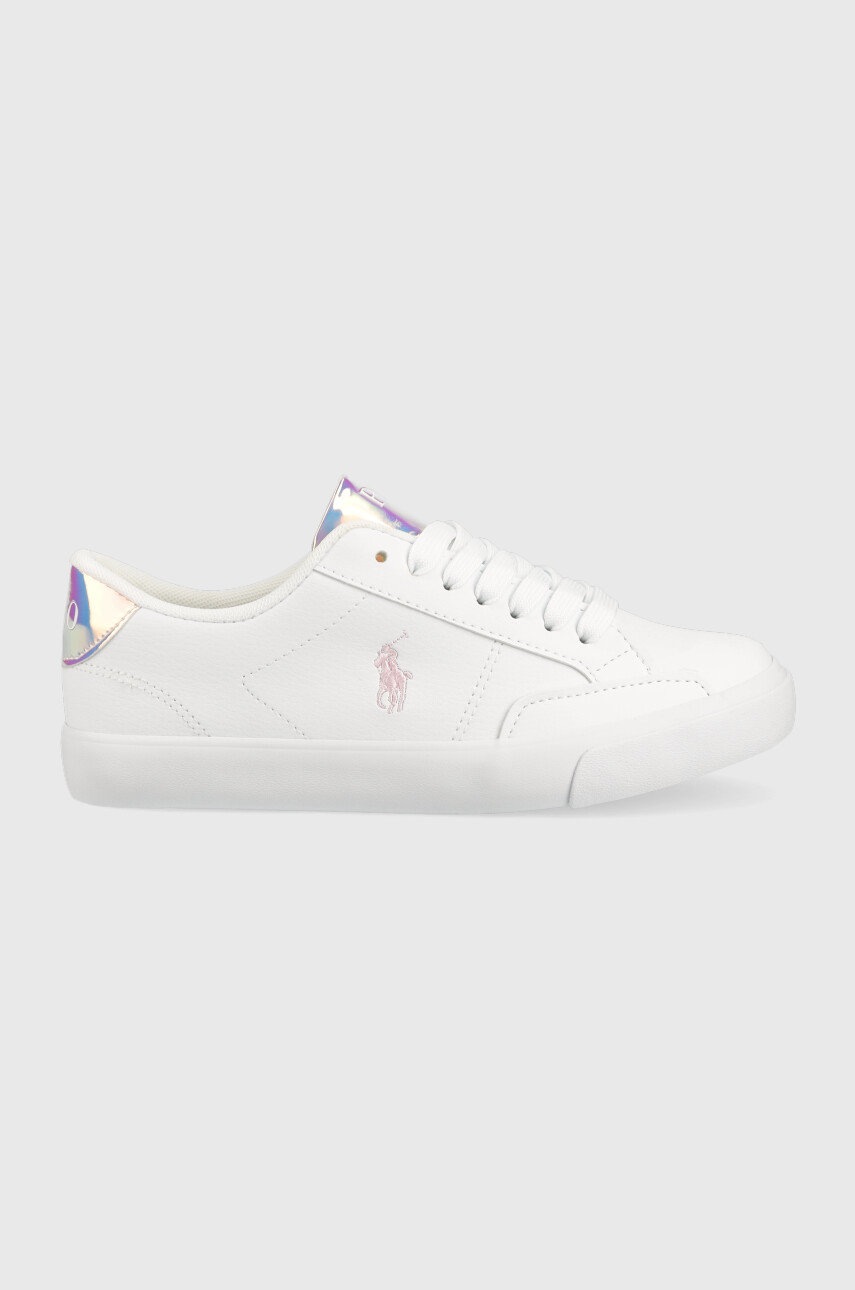 

Детски маратонки Polo Ralph Lauren в бяло, Бял