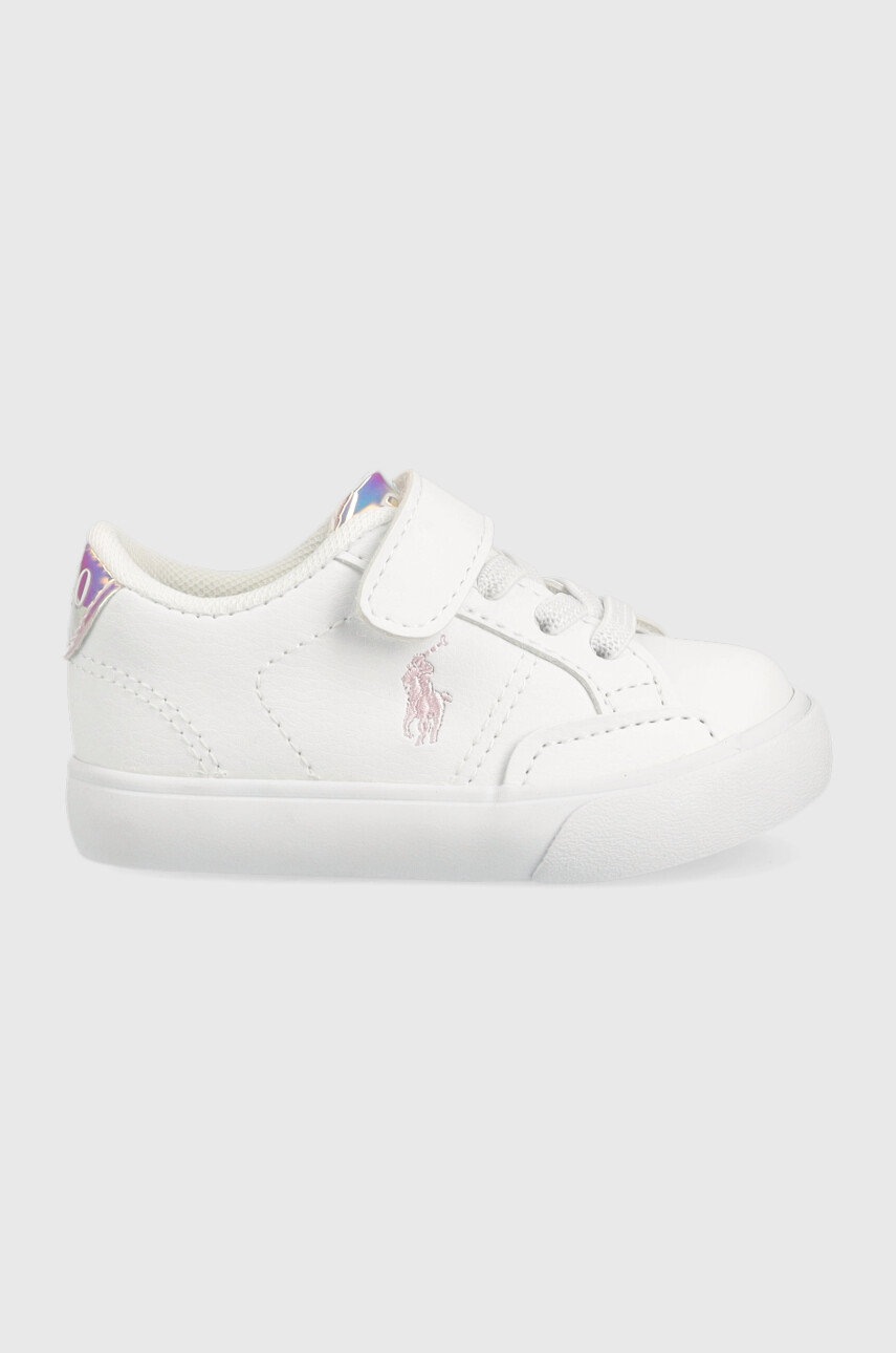 

Детски маратонки Polo Ralph Lauren в бяло, Бял