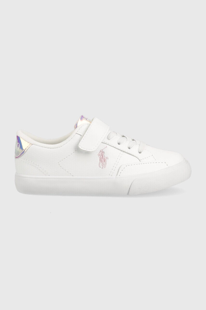 

Детские кроссовки Polo Ralph Lauren цвет белый
