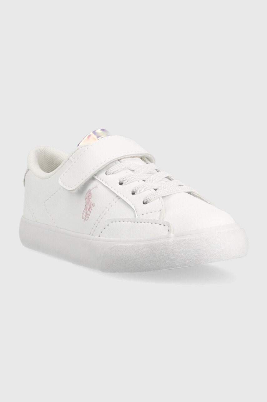 

Дитячі кросівки Polo Ralph Lauren колір білий