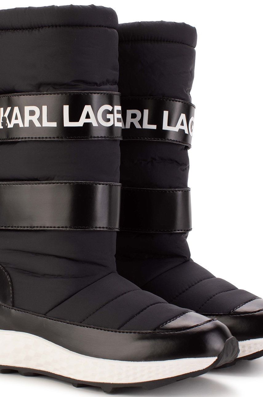 

Детски апрески Karl Lagerfeld в черно, Черен