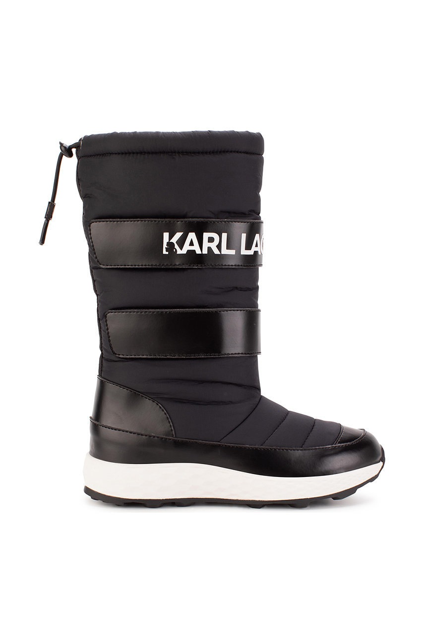 

Детские сапоги Karl Lagerfeld цвет чёрный