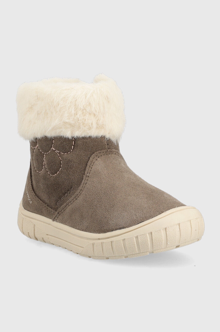 Детские зимние сапоги Geox Omar цвет серый Детские зимние сапоги Geox Omar цвет серый