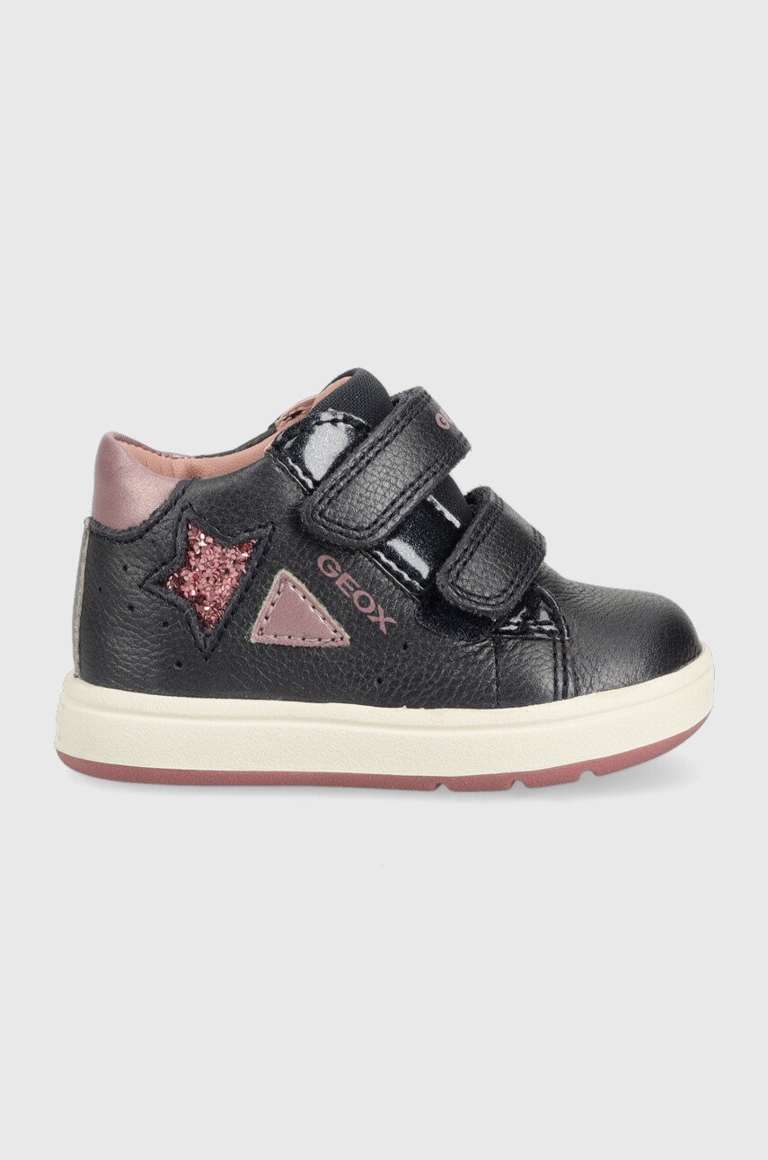 Детские ботинки Geox Biglia цвет синий Детские ботинки Geox Biglia цвет синий