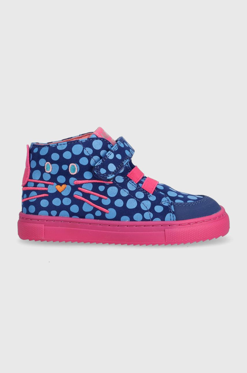 Dětské sneakers boty Agatha Ruiz de la Prada - modrá -  Svršek: Textilní materiál Vnitřek: