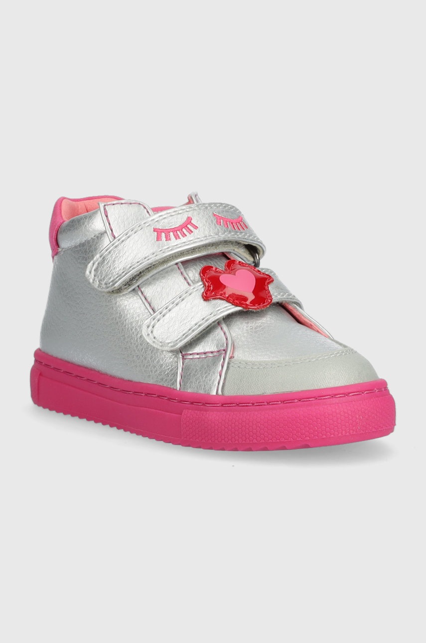 

Детские кожаные кроссовки Agatha Ruiz de la Prada цвет золотой