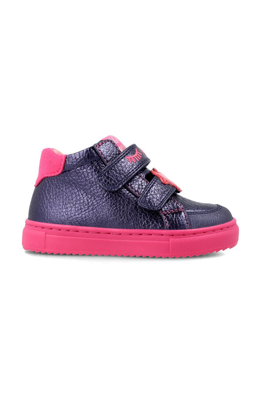 

Детски кожени маратонки Agatha Ruiz de la Prada в тъмносиньо, Тъмносин