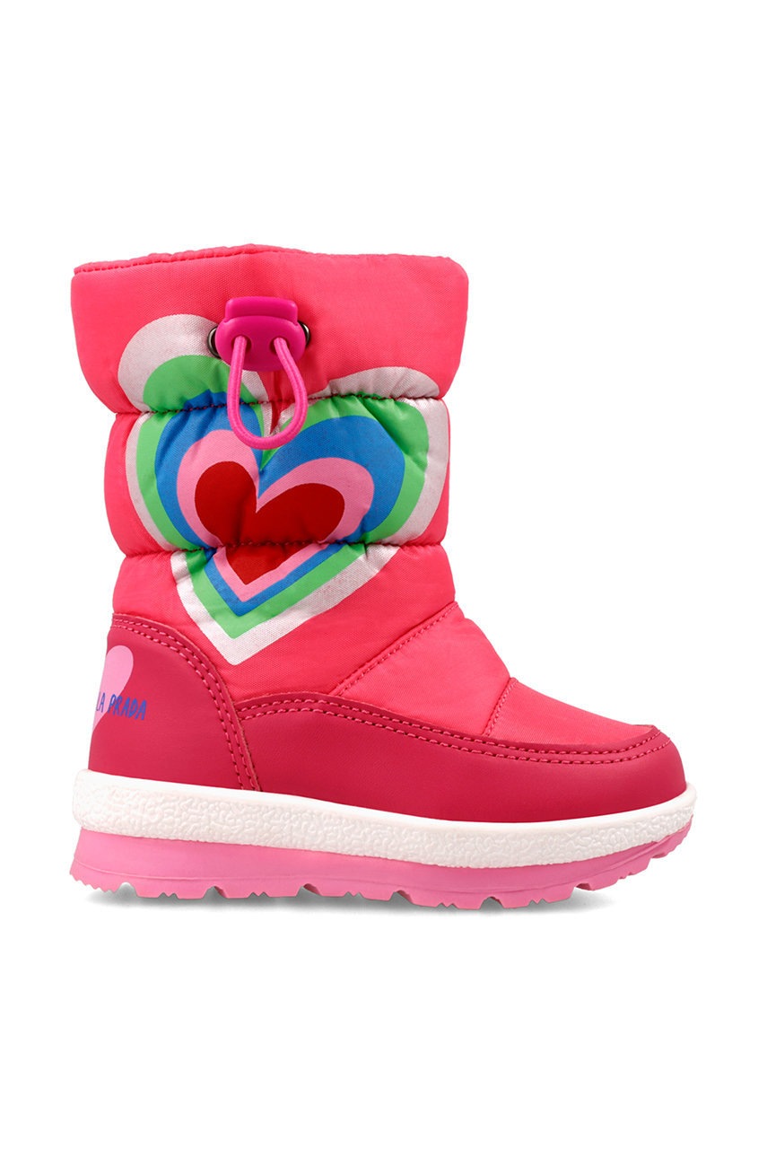 Agatha Ruiz de la Prada cizme de iarna copii culoarea roz