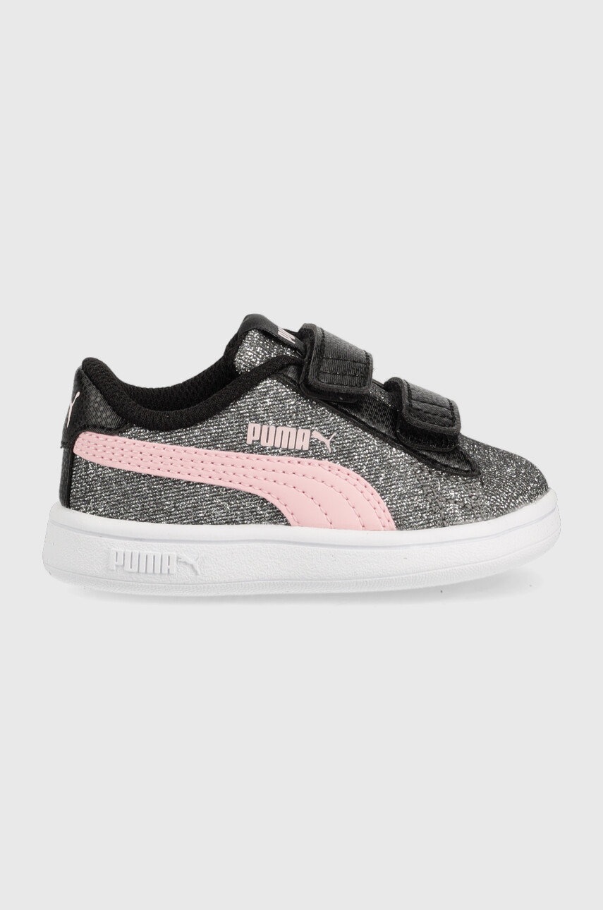 

Детски маратонки Puma Smash V2 Glitz Glam в сребристо, Сребърен