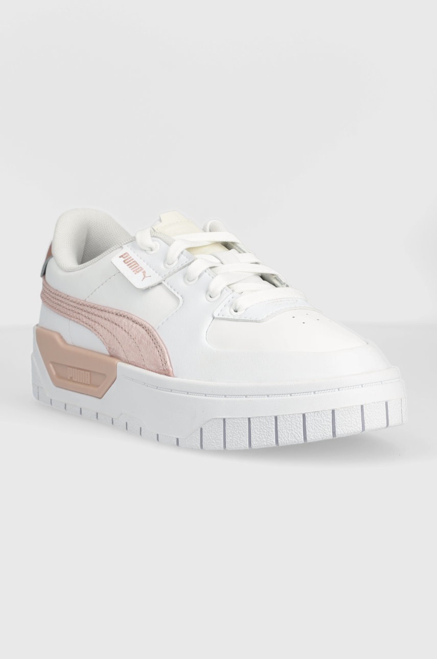 

Дитячі кросівки Puma Cali Dream Shiny Pack Jr колір білий