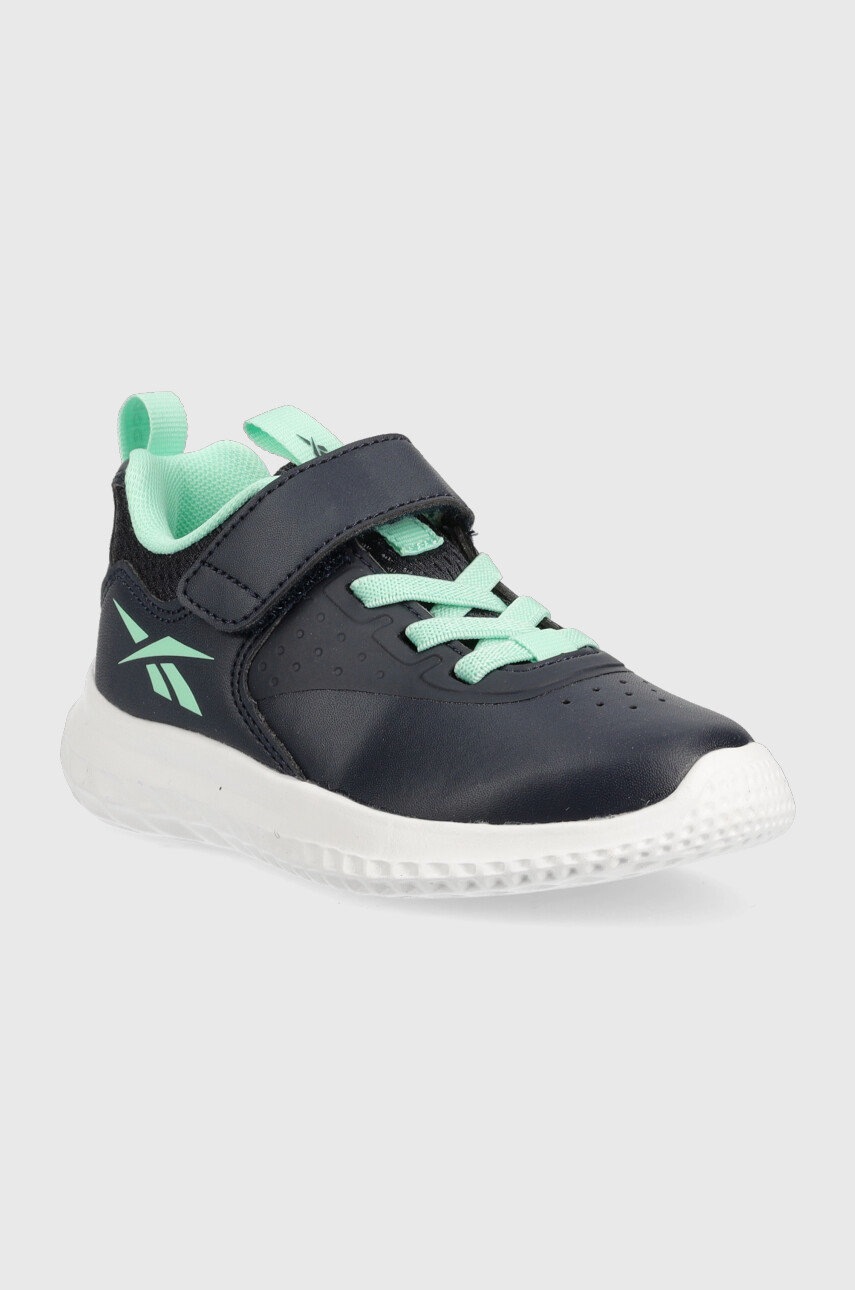 

Дитячі шкіряні кросівки Reebok Classic Rush Runner 4.0 колір синій