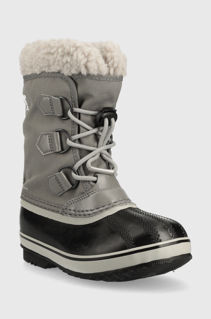 Детские сапоги Sorel цвет серый Детские сапоги Sorel цвет серый