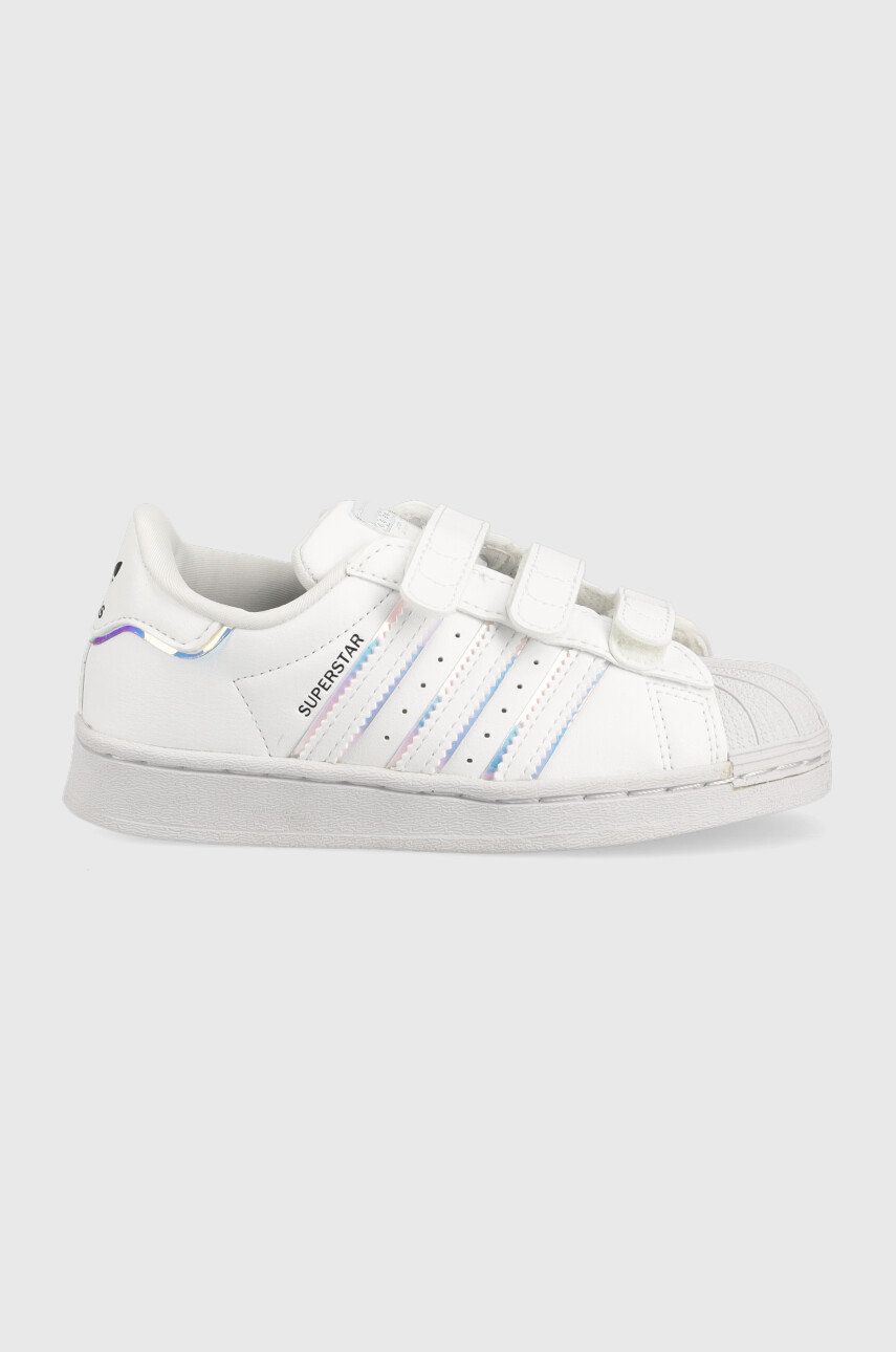 adidas Originals sneakers pentru copii culoarea alb