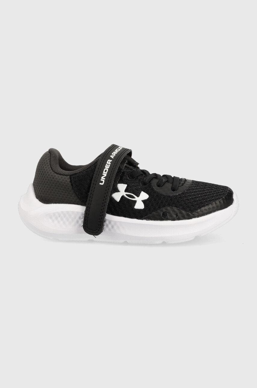 Under Armour sneakers pentru copii ua gps pursuit 3 ac culoarea negru