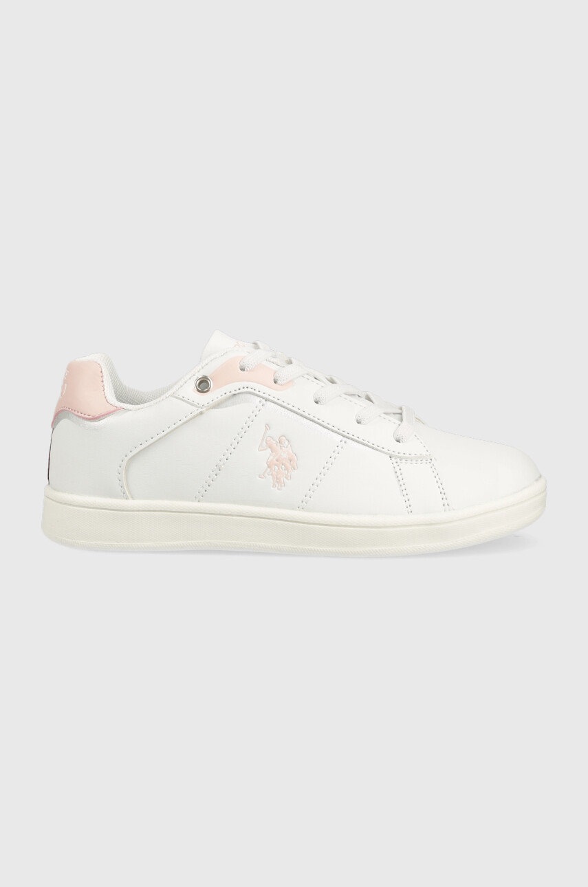 

Детски маратонки U.S. Polo Assn. в бяло, Бял