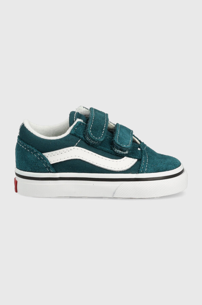 

Детски ниски кецове Vans в зелено, Зелен