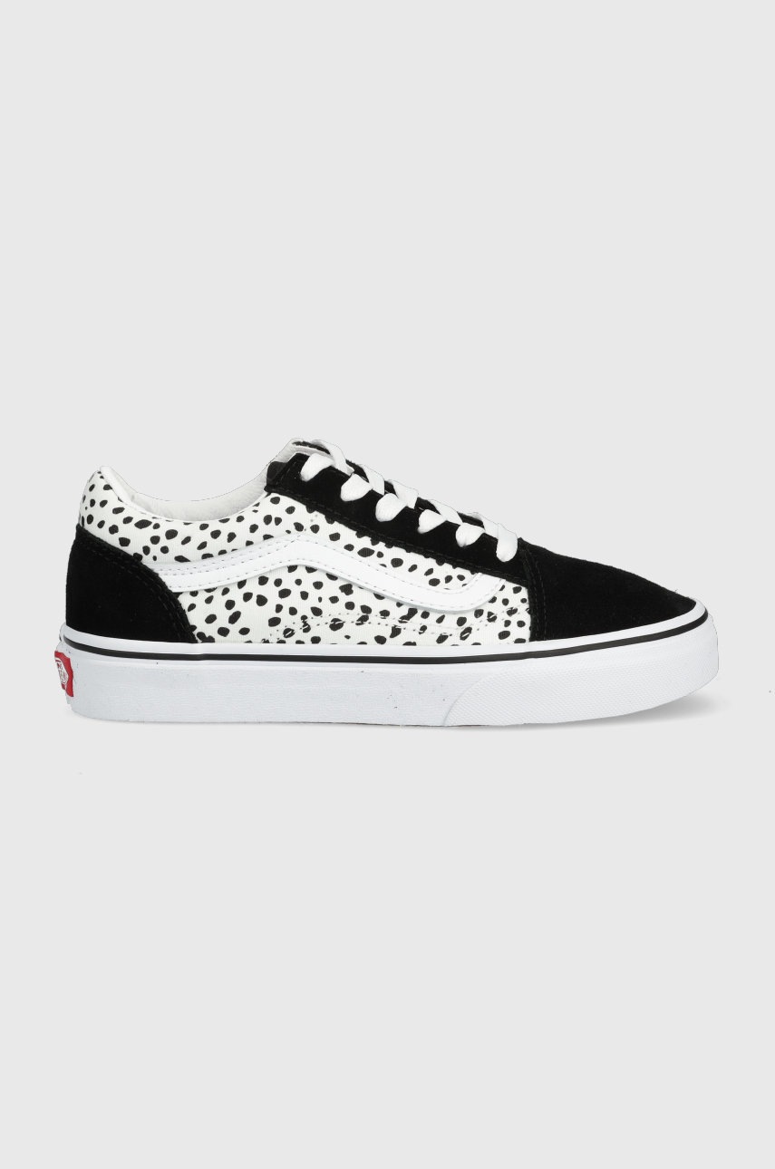 

Детски ниски кецове Vans в черно, Черен