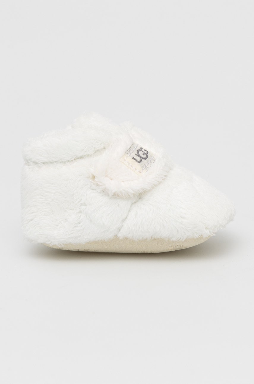 

Бебешки буйки UGG Bixbee в бяло, Бял