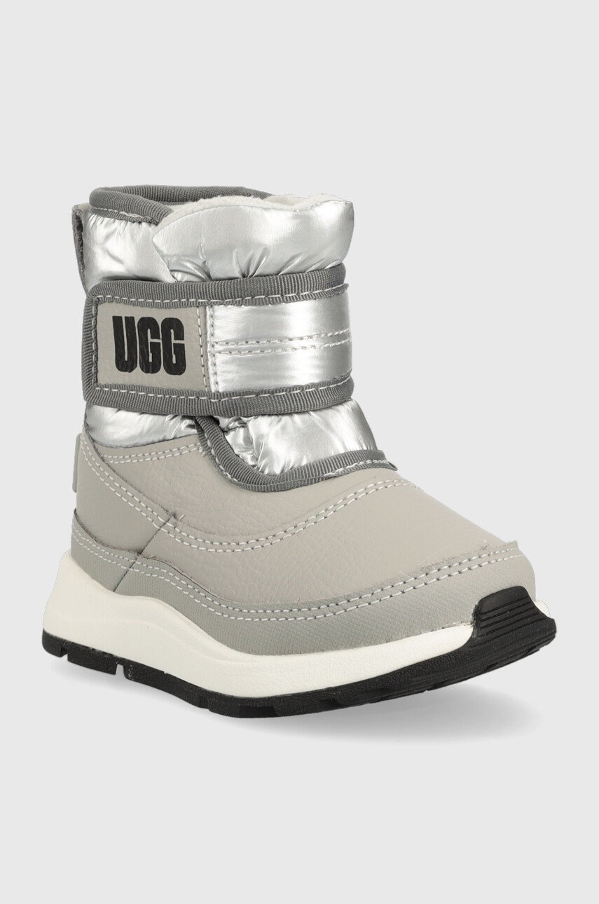 

Детские сапоги UGG TANEY WEATHER цвет серебрянный