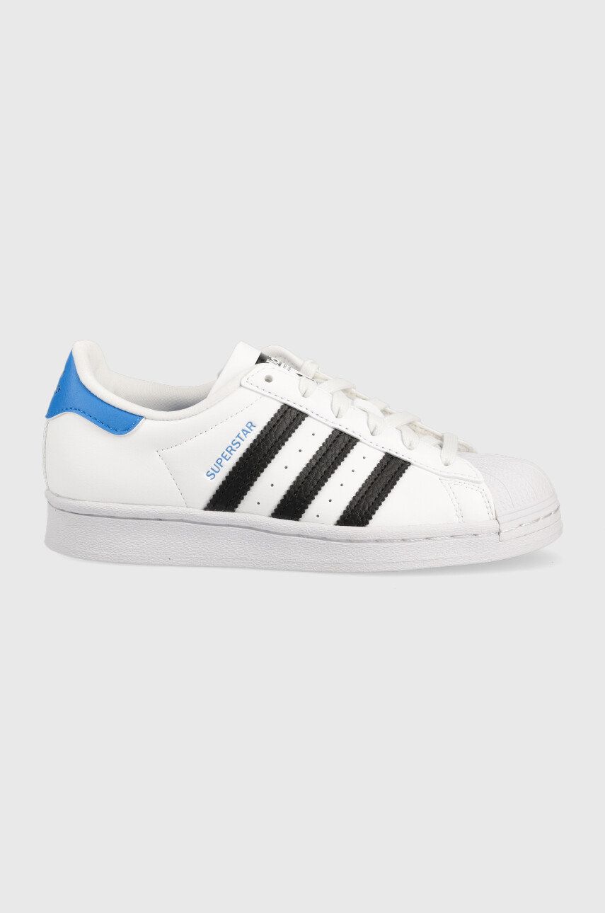 adidas Originals sneakers pentru copii Superstar J culoarea alb GY9319