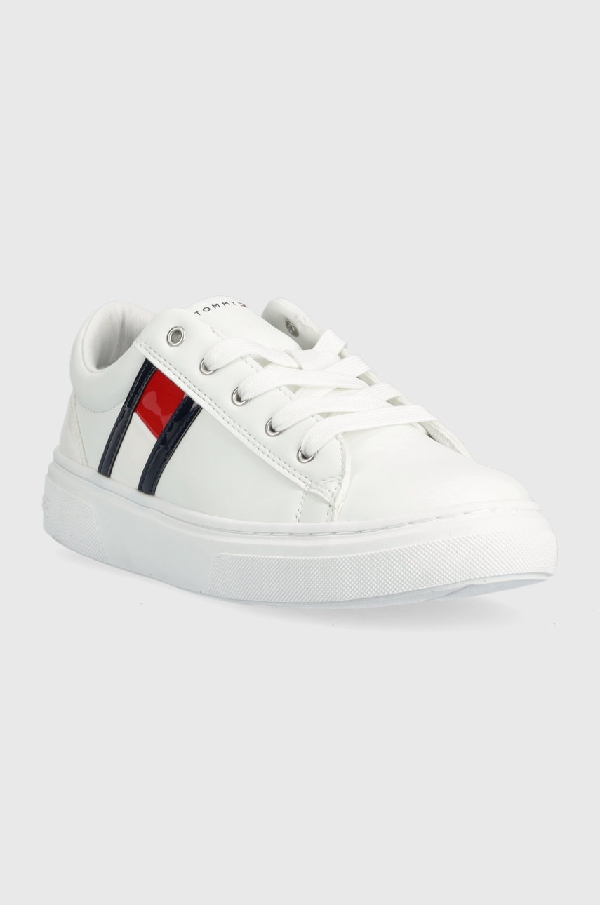 

Дитячі кросівки Tommy Hilfiger колір білий