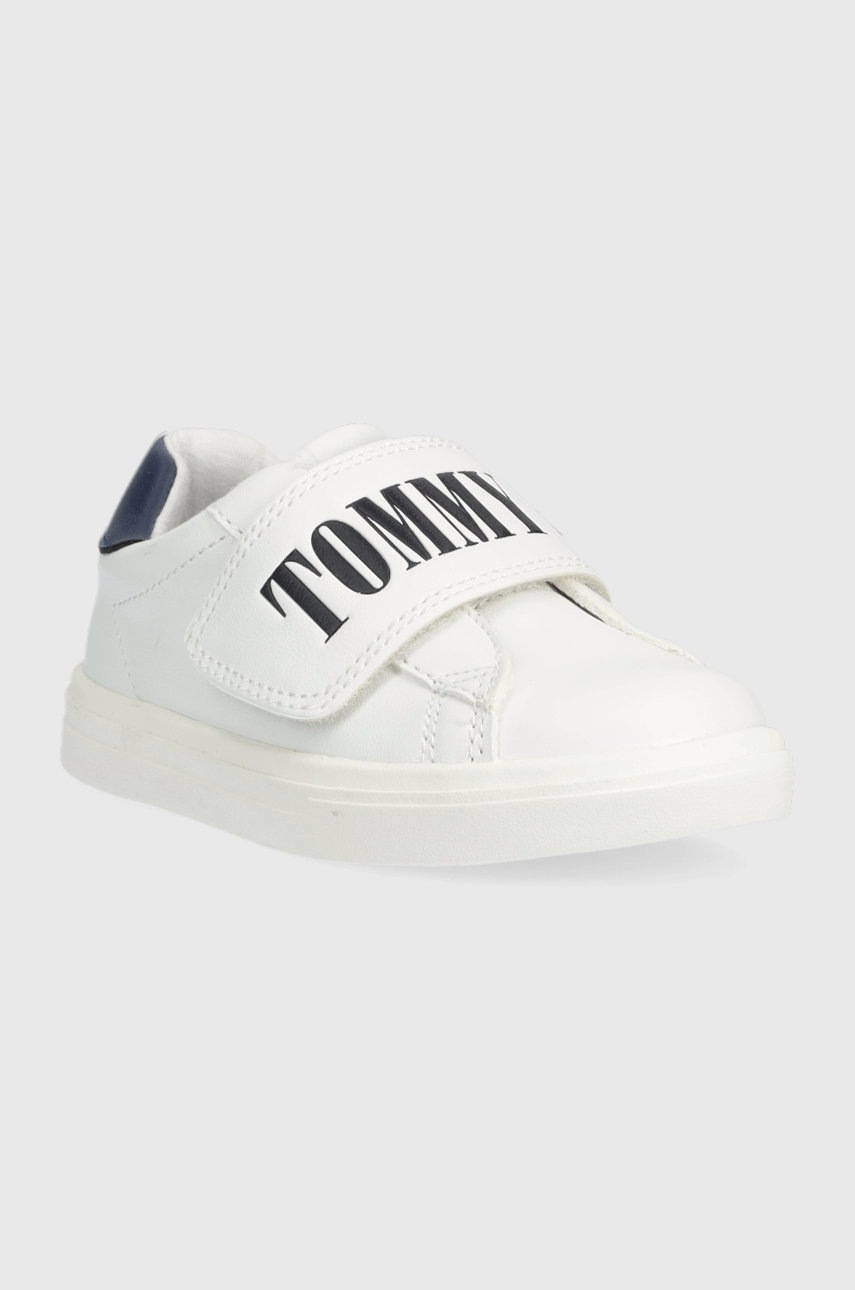 

Дитячі кросівки Tommy Hilfiger колір білий