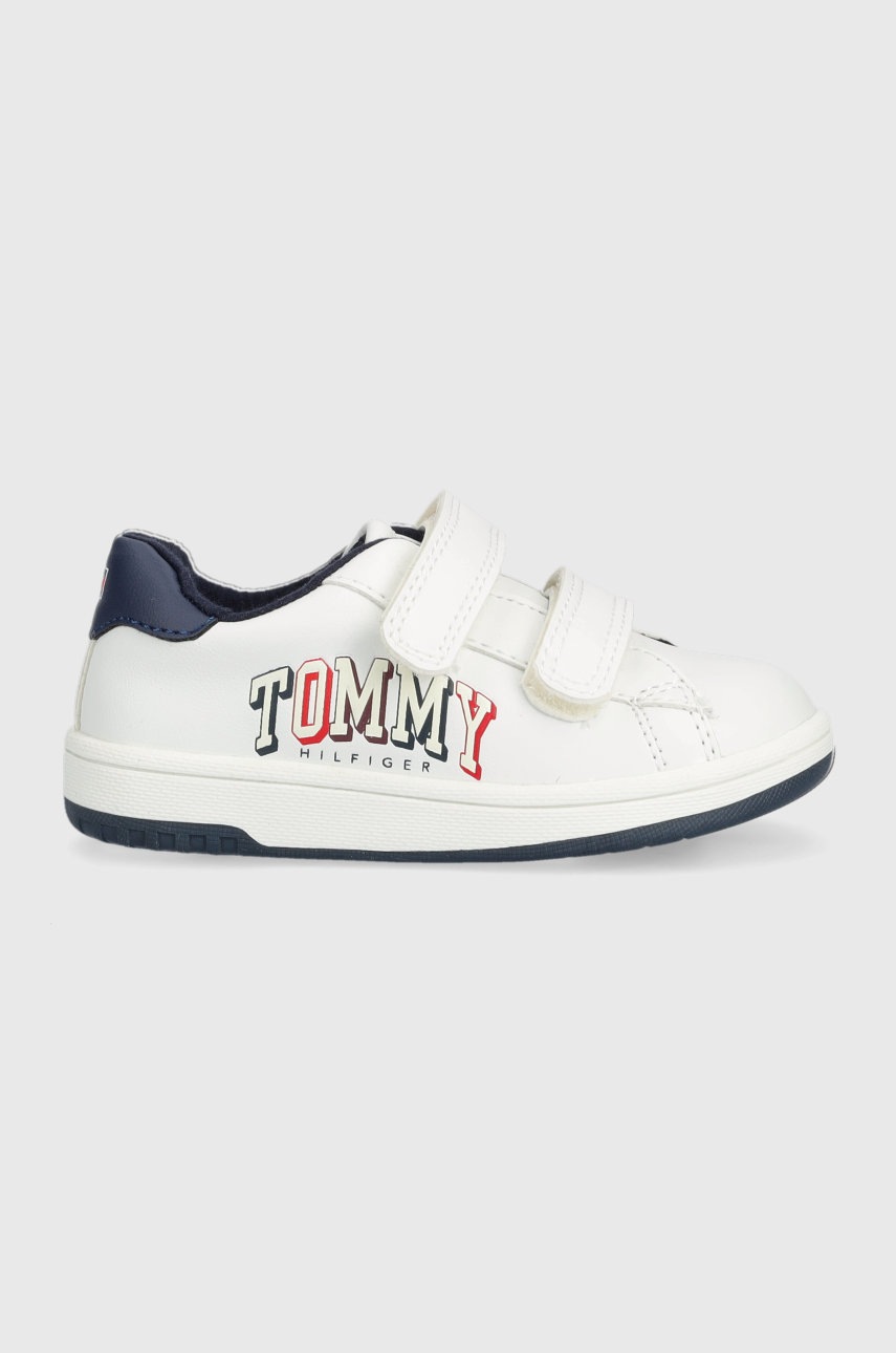 

Детски маратонки Tommy Hilfiger в бяло, Бял