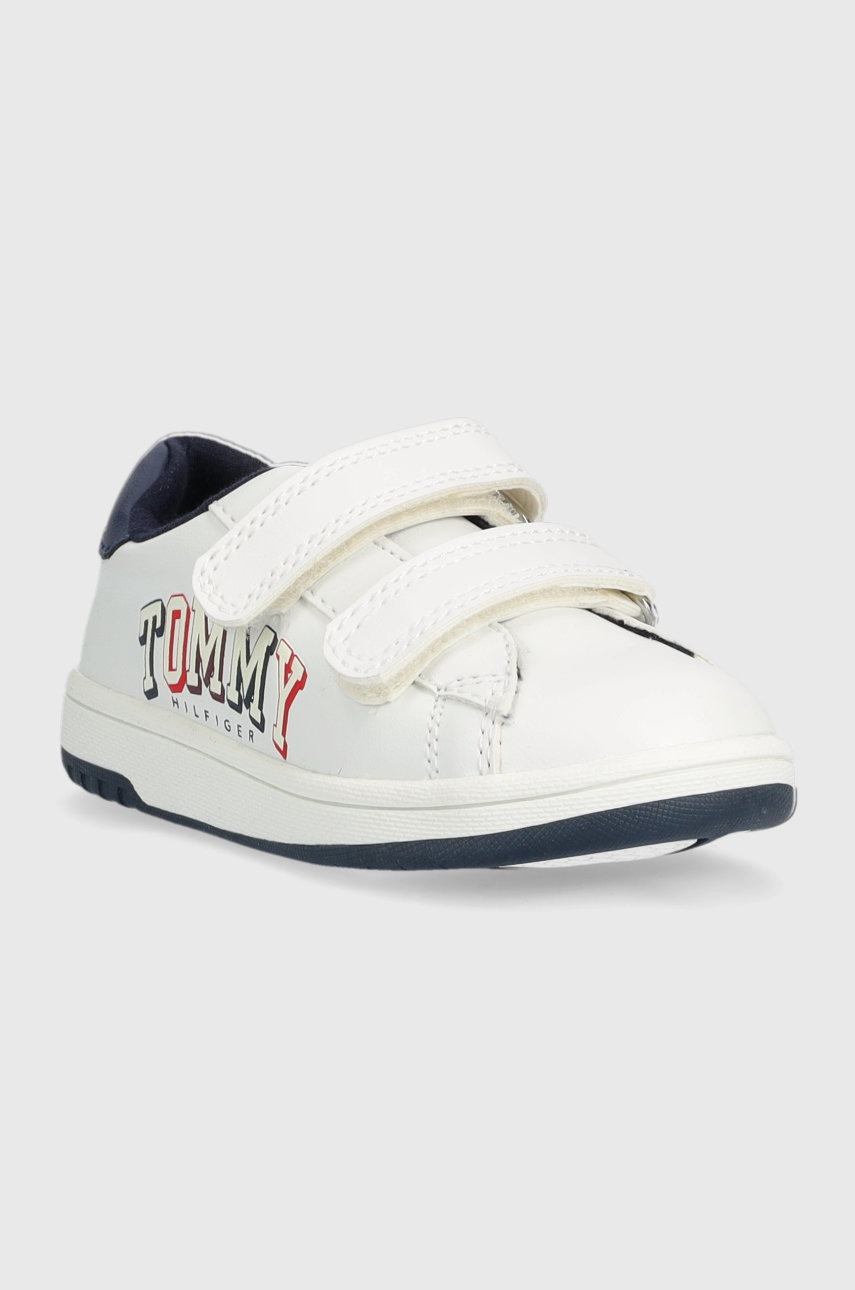 

Дитячі кросівки Tommy Hilfiger колір білий
