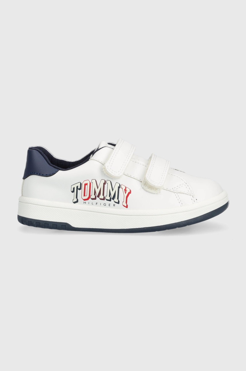 

Детски маратонки Tommy Hilfiger в бяло, Бял