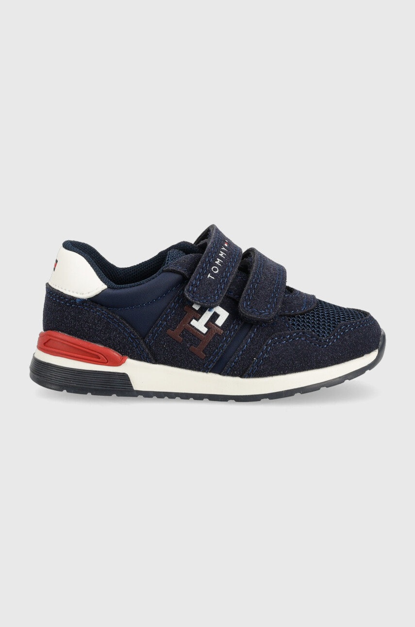 

Детски маратонки Tommy Hilfiger в тъмносиньо, Тъмносин