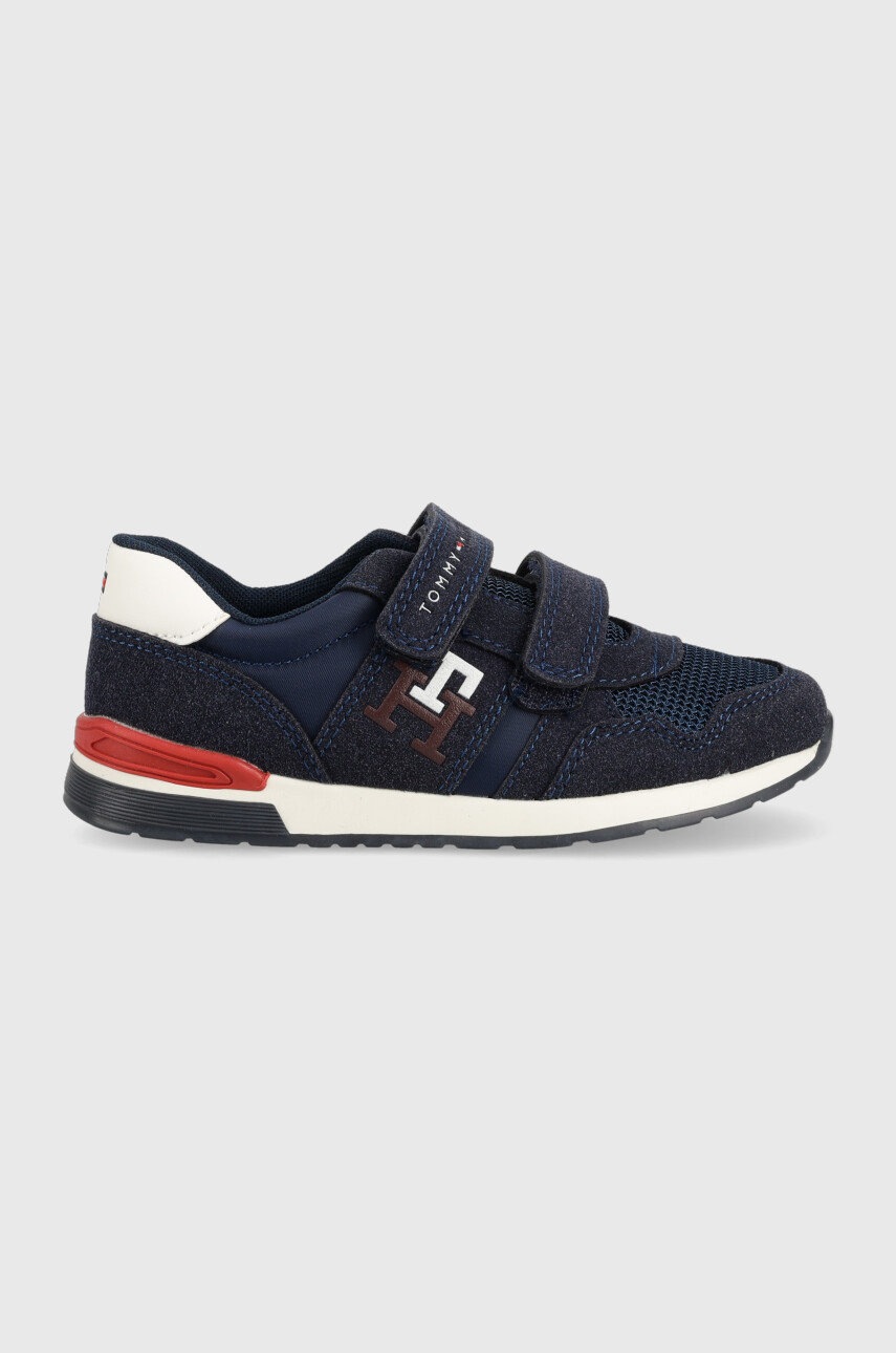

Детски маратонки Tommy Hilfiger в тъмносиньо, Тъмносин