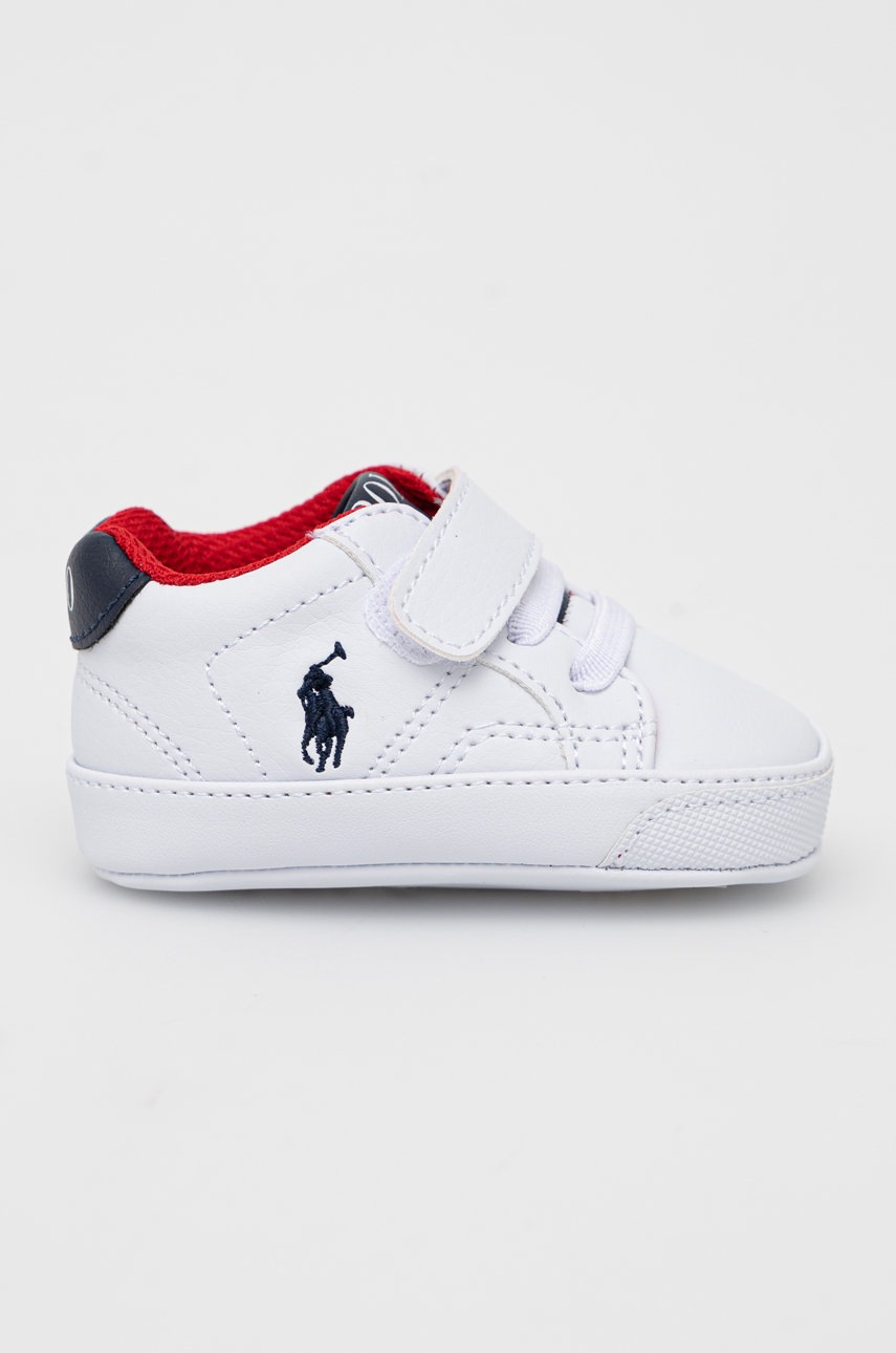 

Бебешки обувки Polo Ralph Lauren в бяло, Бял