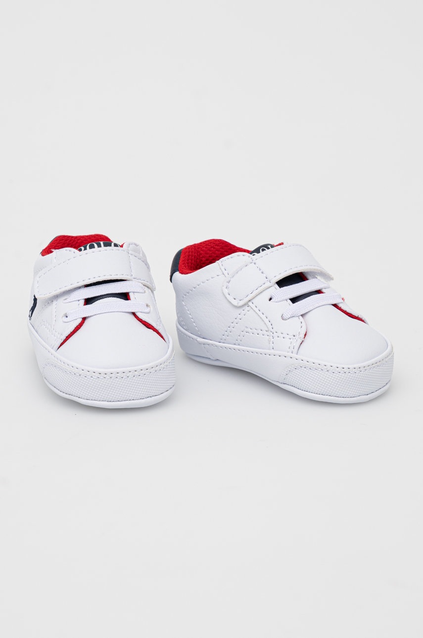 

Обувь для новорождённых Polo Ralph Lauren цвет белый