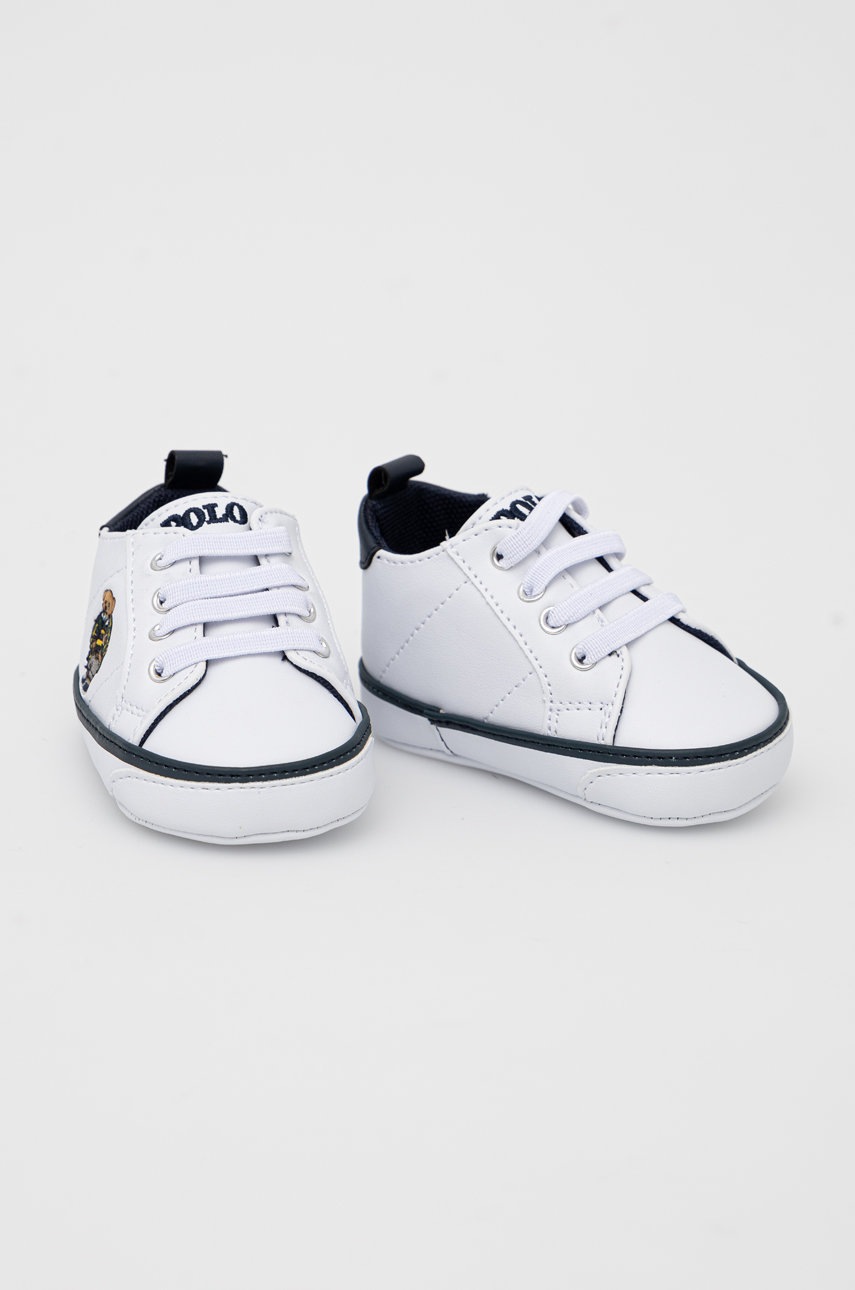 

Черевики для немовля Polo Ralph Lauren колір білий
