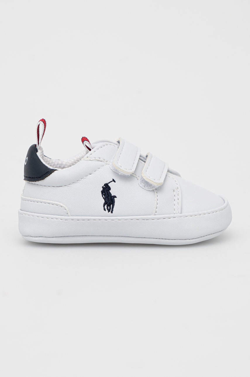 

Бебешки обувки Polo Ralph Lauren в бяло, Бял