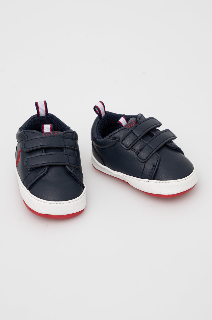 

Обувь для новорождённых Polo Ralph Lauren цвет синий