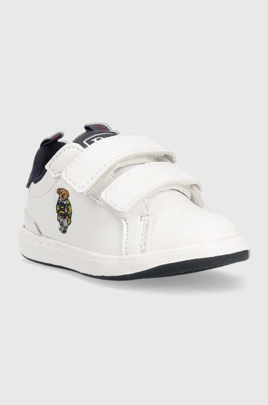 

Детские кроссовки Polo Ralph Lauren цвет белый