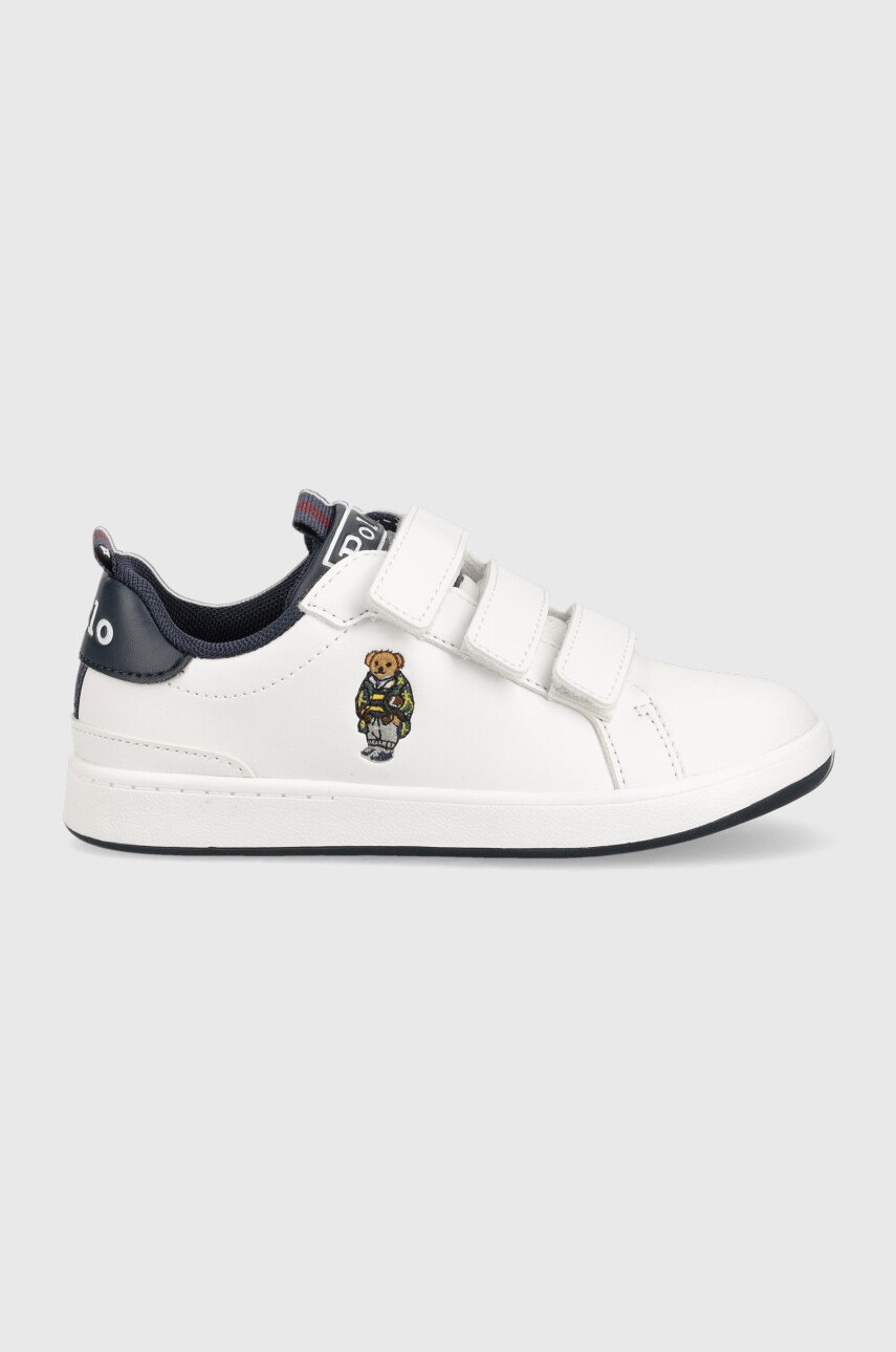 

Детски маратонки Polo Ralph Lauren в бяло, Бял