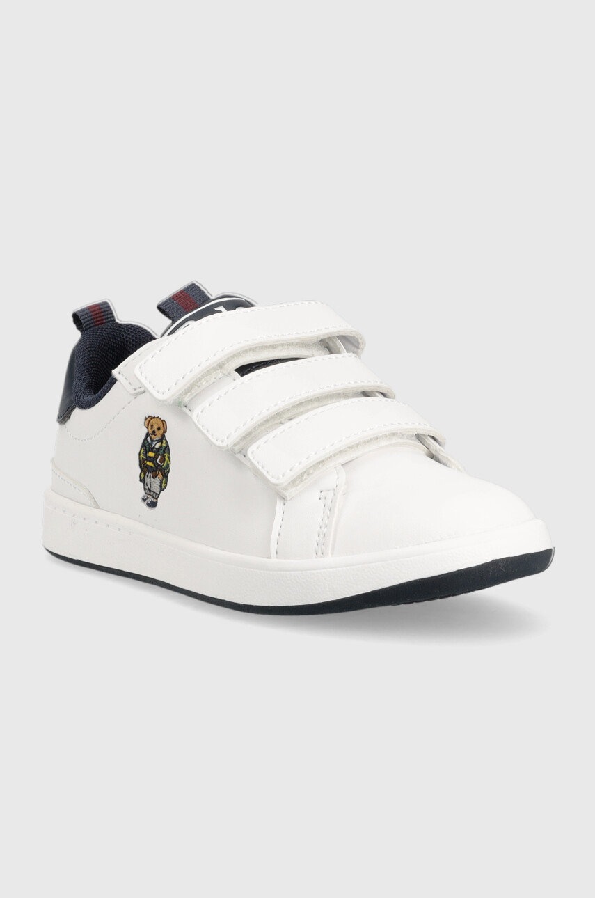 

Дитячі кросівки Polo Ralph Lauren колір білий