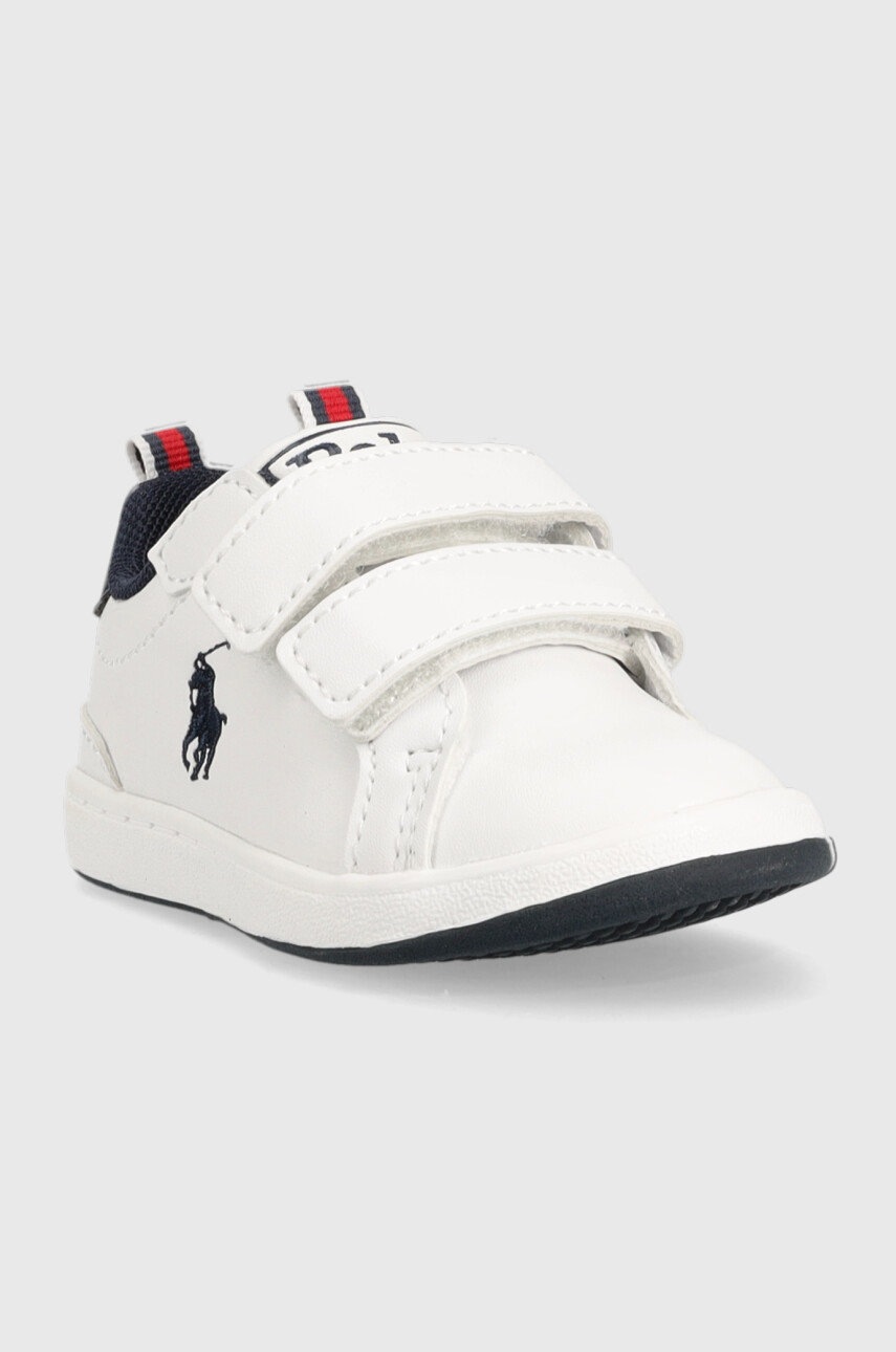 

Детские кроссовки Polo Ralph Lauren цвет белый