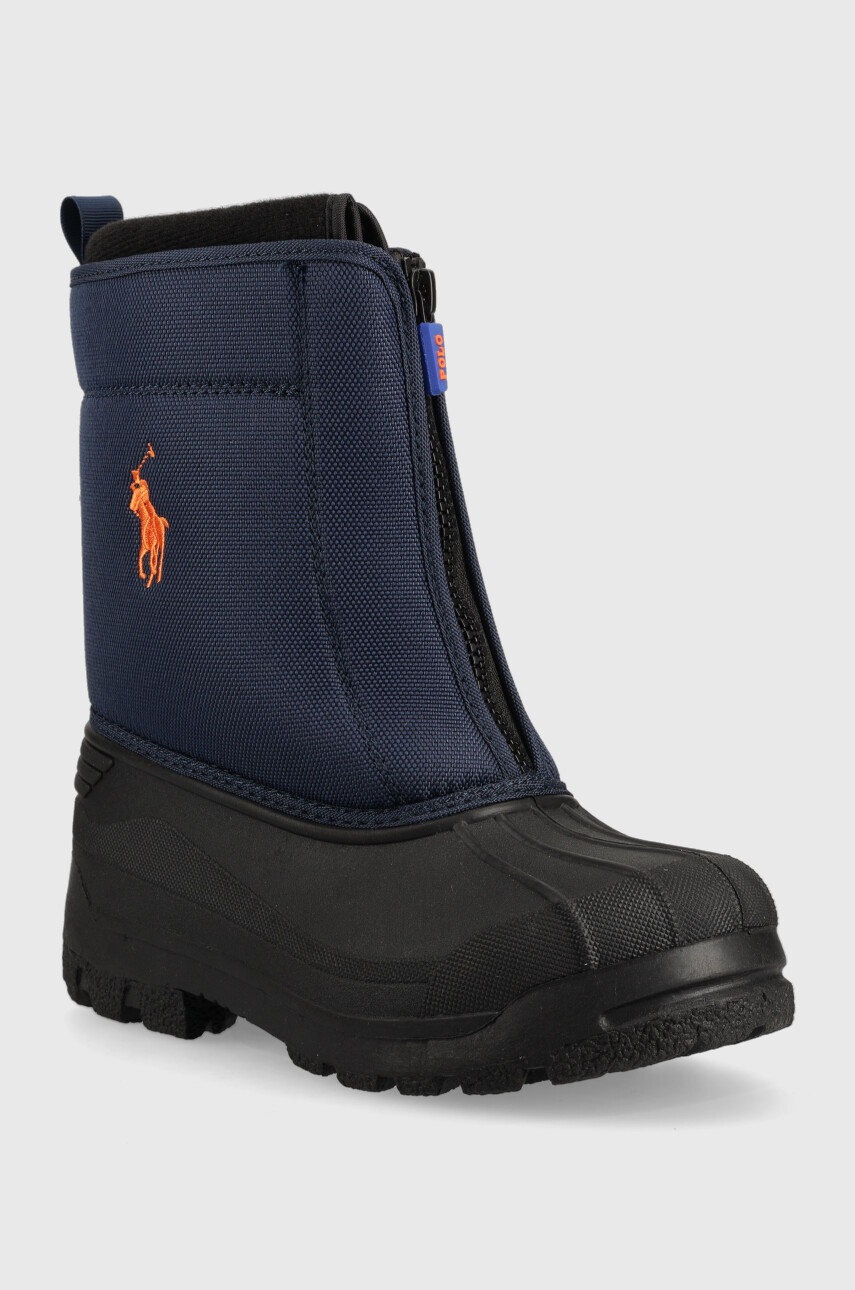 Дитячі чоботи Polo Ralph Lauren колір синій