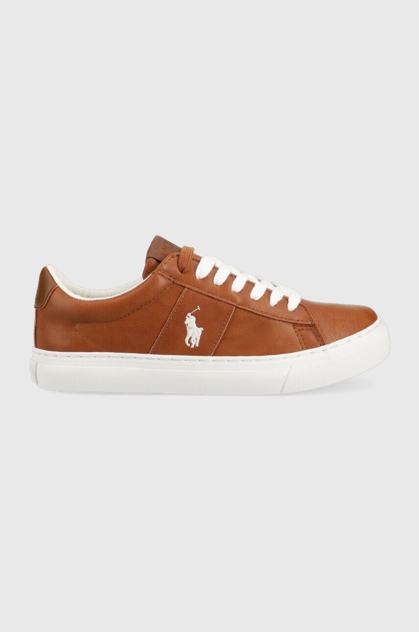 

Дитячі кросівки Polo Ralph Lauren колір коричневий