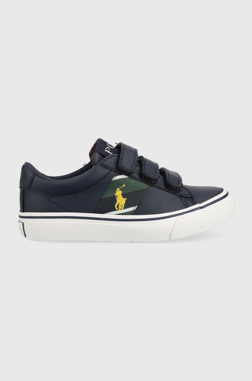 

Детские кроссовки Polo Ralph Lauren цвет синий