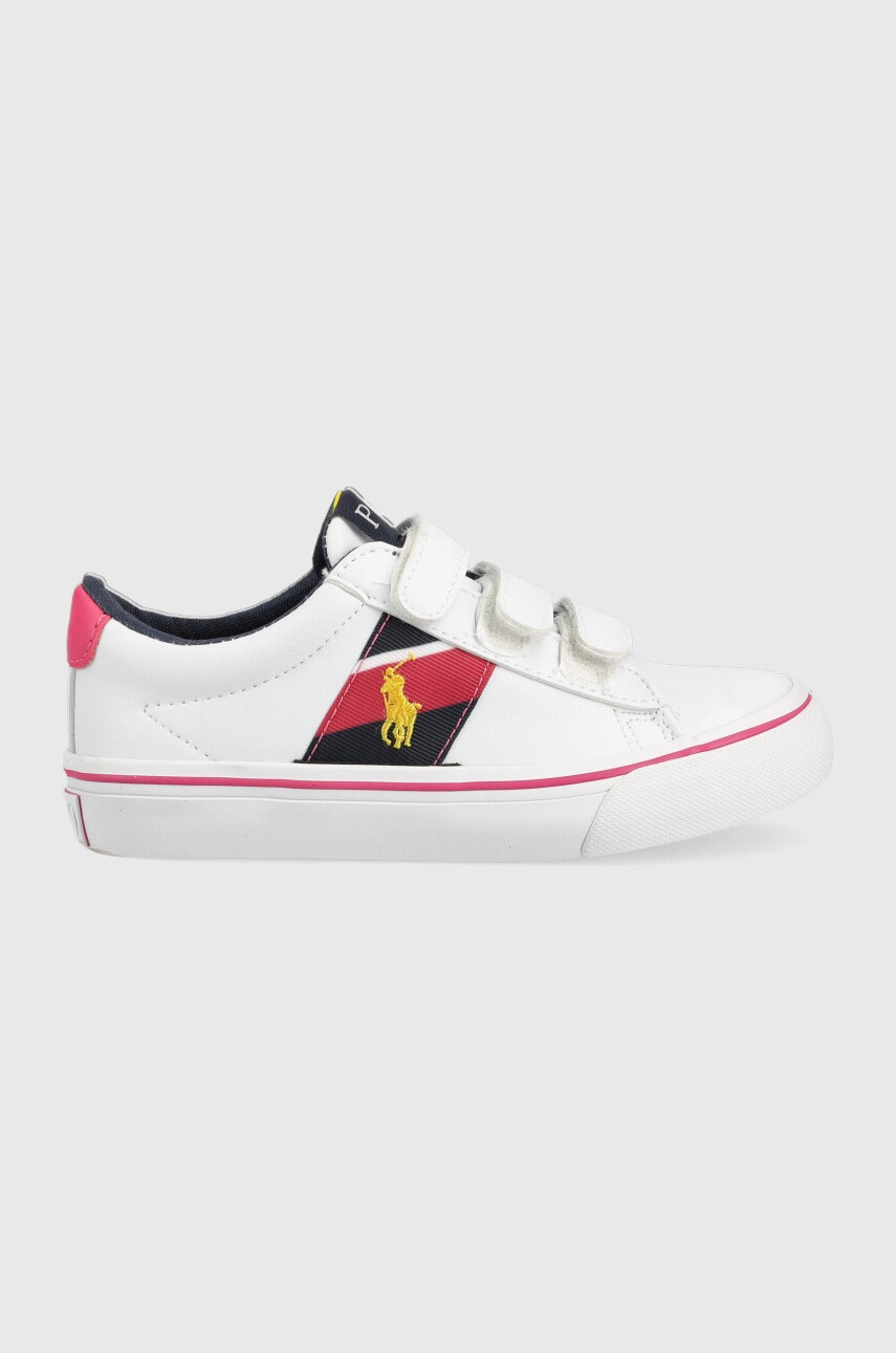 

Дитячі кросівки Polo Ralph Lauren колір білий