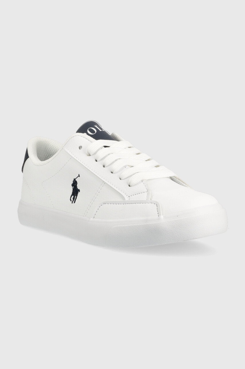 

Детские кроссовки Polo Ralph Lauren цвет белый