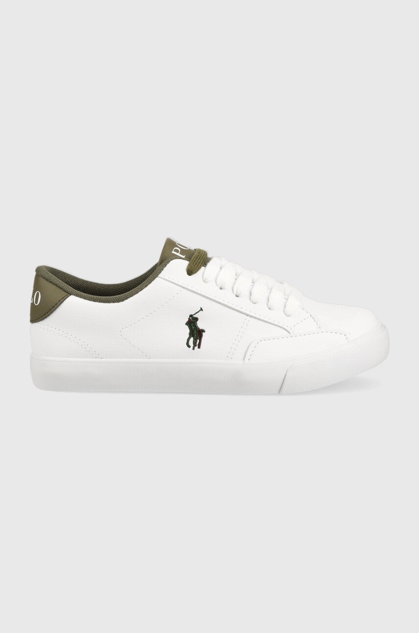 

Детски маратонки Polo Ralph Lauren в бяло, Бял